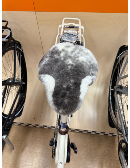 Äkta fårskinn sadelöverdrag x-bred