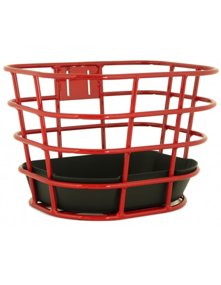 Cykelkorg röd 5-varv ecoride