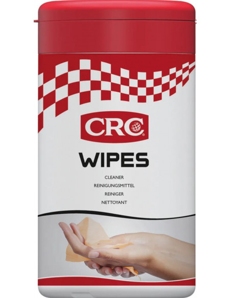 CRC wipes handrengöringsdukar 50-pack