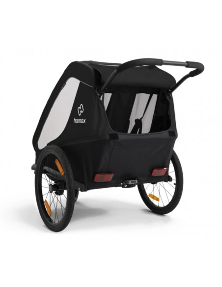 Cykelvagn traveller svart hamax