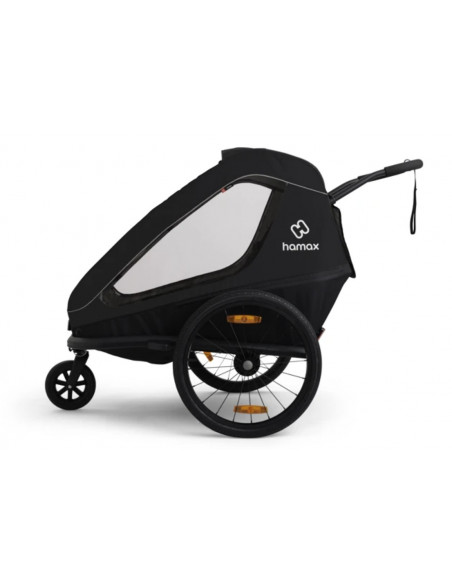 Cykelvagn traveller svart hamax