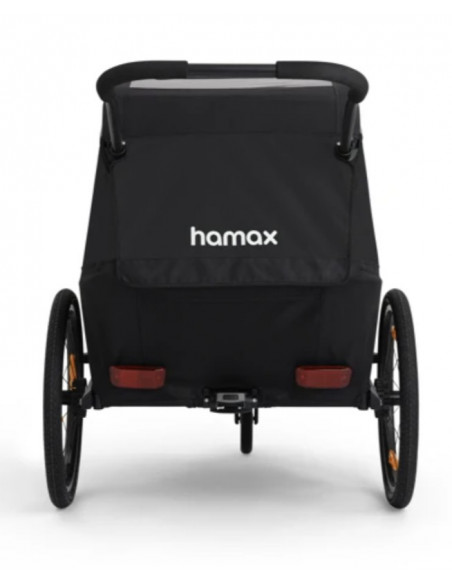Cykelvagn traveller svart hamax
