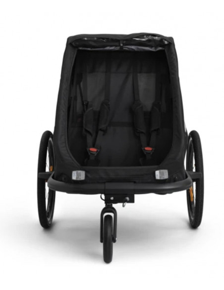Cykelvagn traveller svart hamax