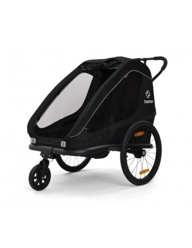 Cykelvagn traveller svart hamax
