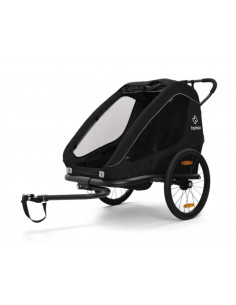 Cykelvagn traveller svart hamax