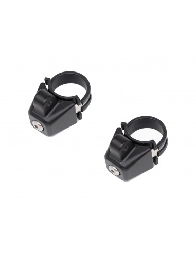 Fäste för pakethållare / korg mm. till gaffelmontering atran velo