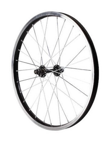 Hjul fram 20 tum 406 mm aluminium mutter svart