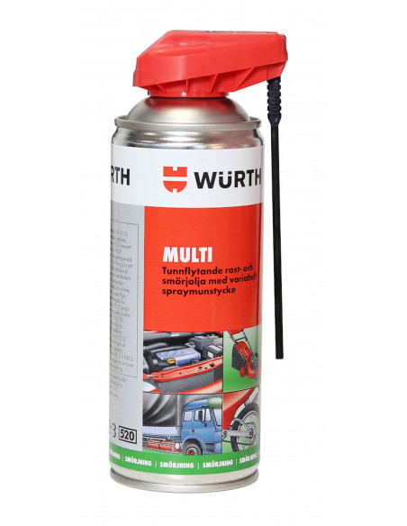 Smörjspray multi cobra med variabelt munstycke 400 ml wurth