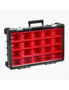 Sortimentväska 20 flyttbara tråg