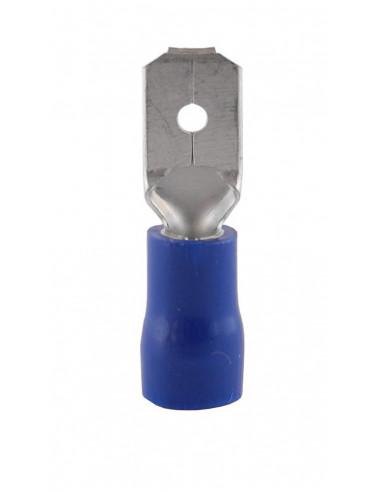 Flatstift 1,5-2,5 mm 6,3 x 0,8 mm blå