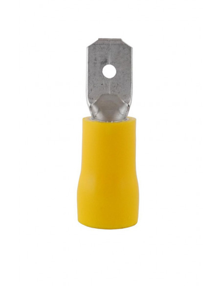 Flatstift 4-6 mm 6,3 x 0,8 mm gul