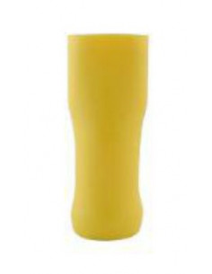 Flatstiftshylsa helisolerad 4-6 mm 6,3 x 0,8 mm gul