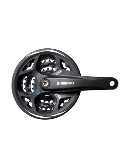 Vevparti höger sida altus 170 22/32/42-t svart fyrkantsaxel shimano