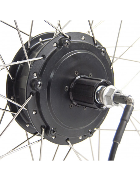 Bakhjul med motor för evobike 250 w bafang 9-stifts