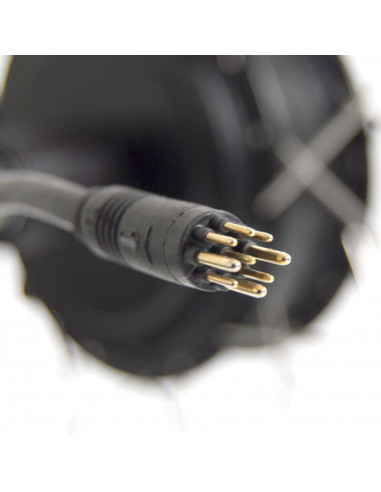 Bakhjul med motor för evobike 250 w bafang 9-stifts