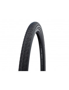 Däck 47-507 (24 x 1,75) road cruiser svart med reflex kant och k-guard schwalbe