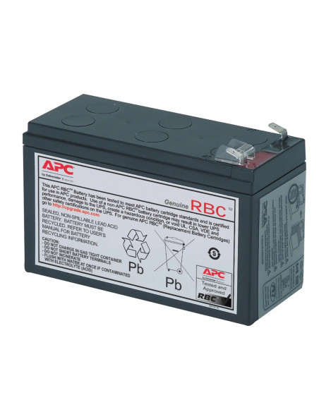 Batteri rbc17 12 v 9.0 ah för bla. ups batteribackup apc