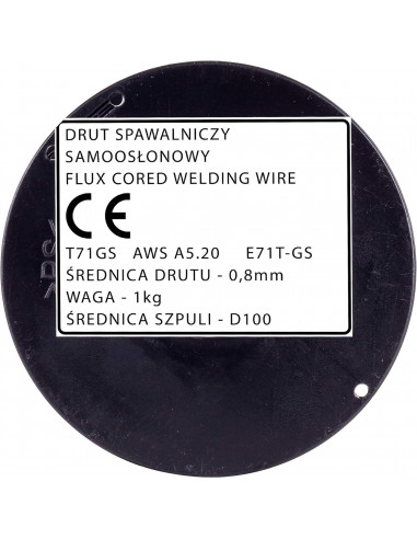Svetstråd e71t-gs aws 5.20 0.8 mm 1 kg