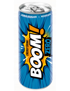 Energidryck boom zero 25 cl burk