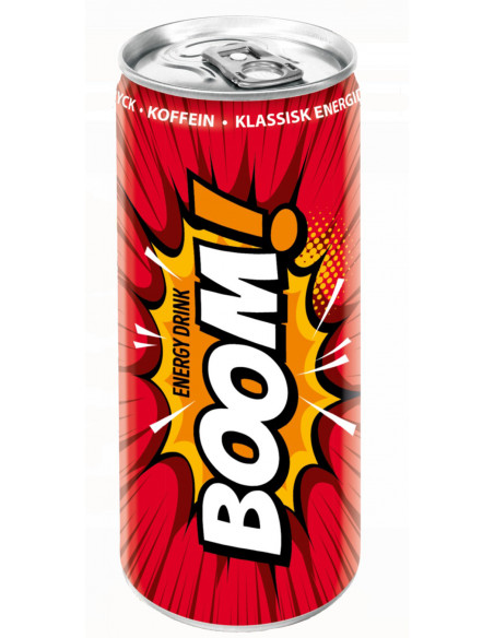 Energidryck boom 25 cl burk