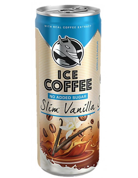 Iskaffe vanilj no added sugar 25 cl burk