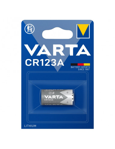 Batteri cr123a litium 3v varta