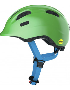 Hjälm smiley 2.1 45-50 cm grön med mips abus