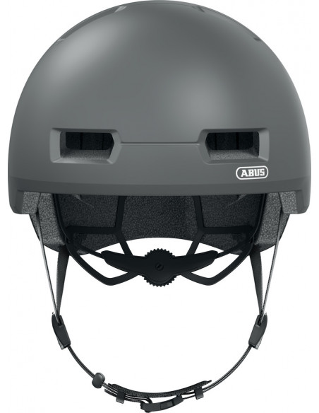 Hjälm skurb 52-56 cm grå med mips abus