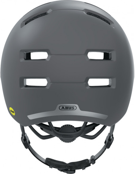 Hjälm skurb 52-56 cm grå med mips abus
