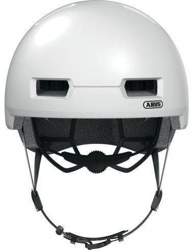 Hjälm skurb 58-61 cm vit med mips abus