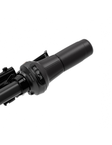 Växelreglage nexus 7 sl-c3000 cj-nx10 vrid svart med gummibälg shimano