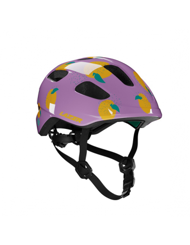 Hjälm pnut 2.0 kineticore 46-52 cm lila med apelsiner lazer