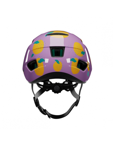 Hjälm pnut 2.0 kineticore 46-52 cm lila med apelsiner lazer