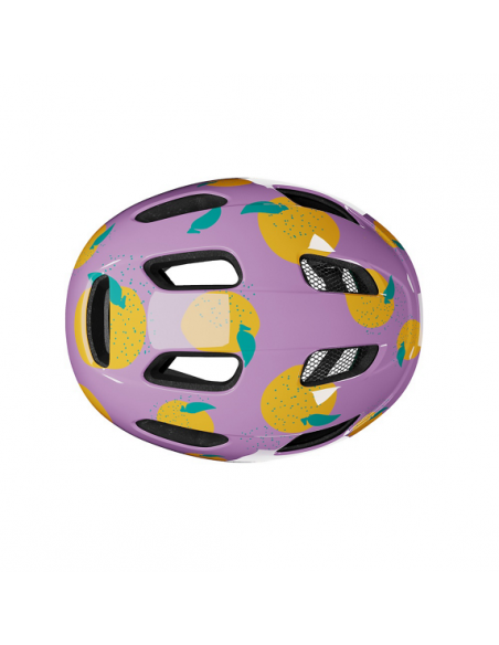 Hjälm pnut 2.0 kineticore 46-52 cm lila med apelsiner lazer