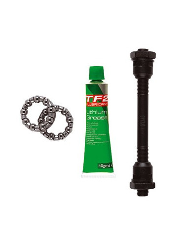 Bakaxelsats 10 x 145 mm med snabbkoppling