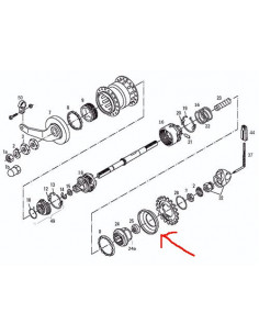 Dammkapsel torpedo 3 sram