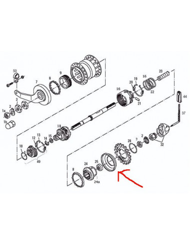 Dammkapsel torpedo 3 sram