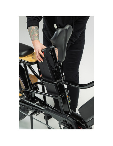 Cargobike longtail varia lastcykel