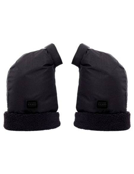 Cykelvantar pogies curved svart weathergoods