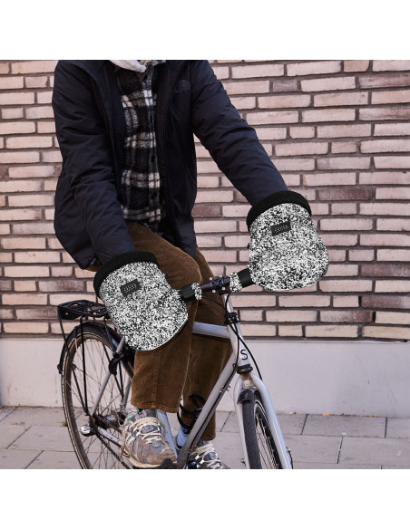 Cykelvantar pogies straight splatter reflex weathergoods