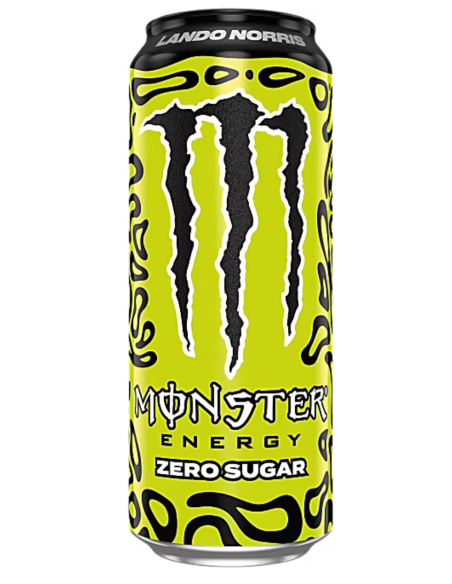 Monster lando norris zero sugar energidryck 50 cl burk