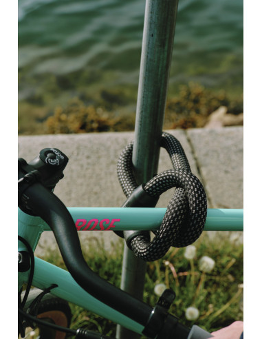 Wirelås yarnit 4004k/140 svart 140 cm abus