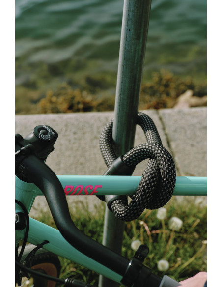 Wirelås yarnit 4004k/140 svart 140 cm abus