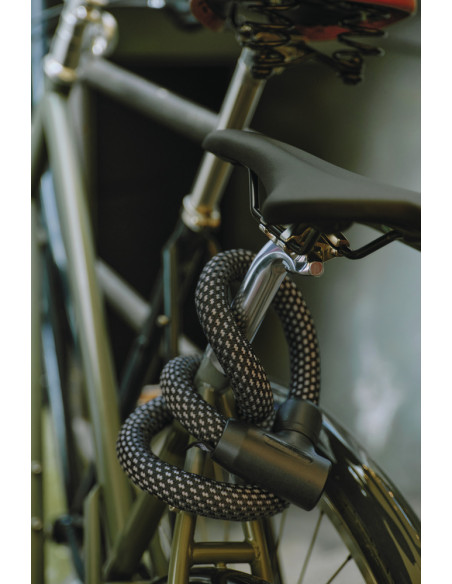 Wirelås yarnit 4004k/140 svart 140 cm abus