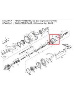 Ringdrev till sram s7