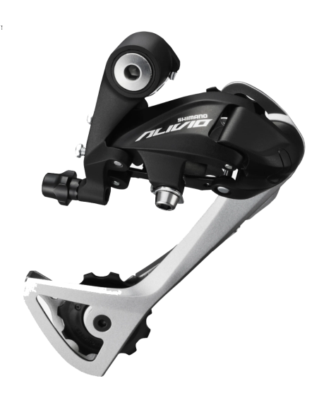 Bakväxel 9-del alivio rd-t4000 svart long cage shimano