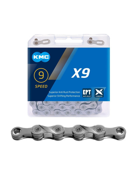 Kedja 9-del x9 114l ept med kedjelås kmc