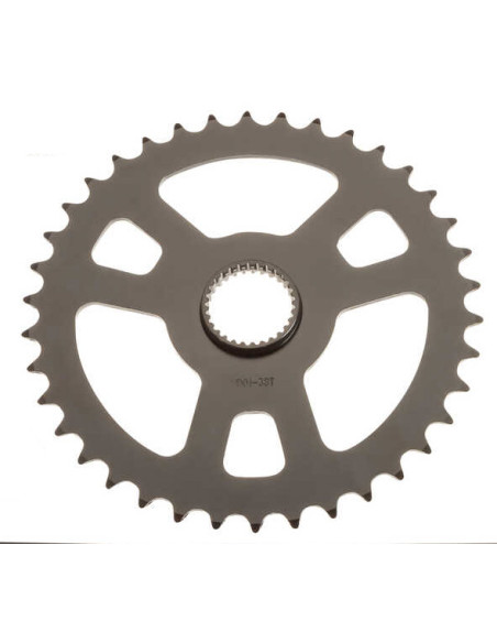 Drev för vevparti e-going centermotor 38-t för 3/32 tum kedja