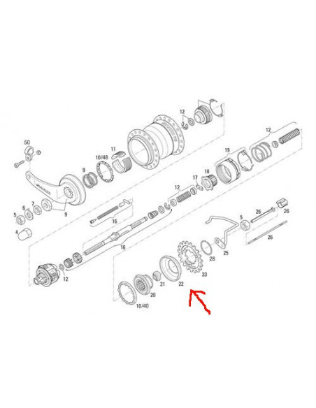 Dammskydd torpedo 5-v sram