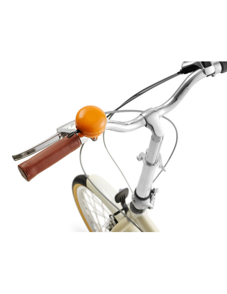 Ringklocka mini big ben orange